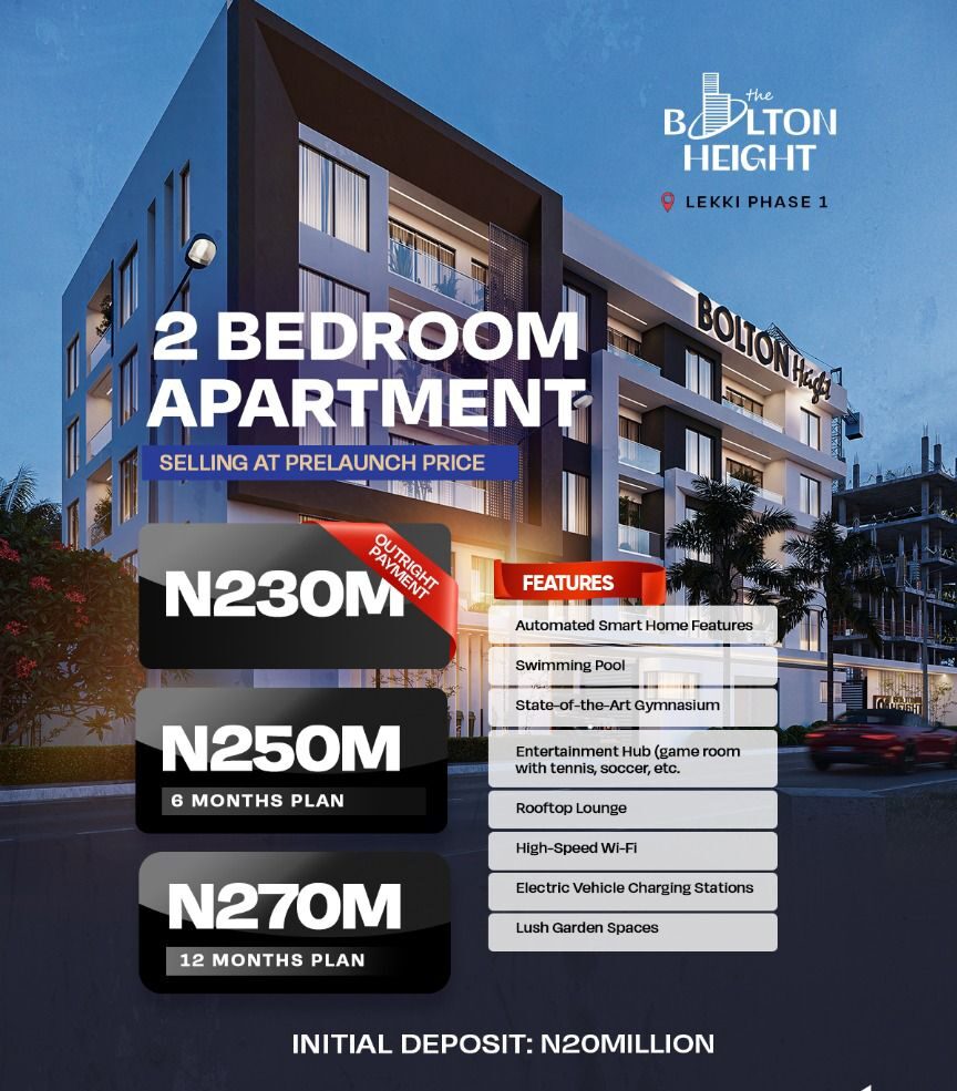 Bolton Heights Apartments Lekki
